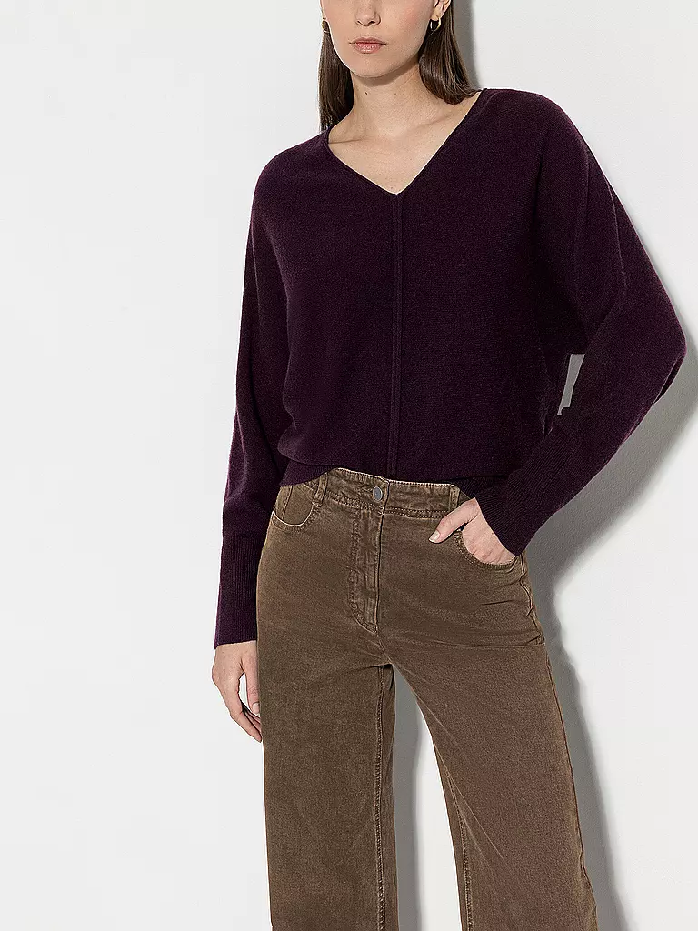 LUISA CERANO | Pull-over | dunkelrot