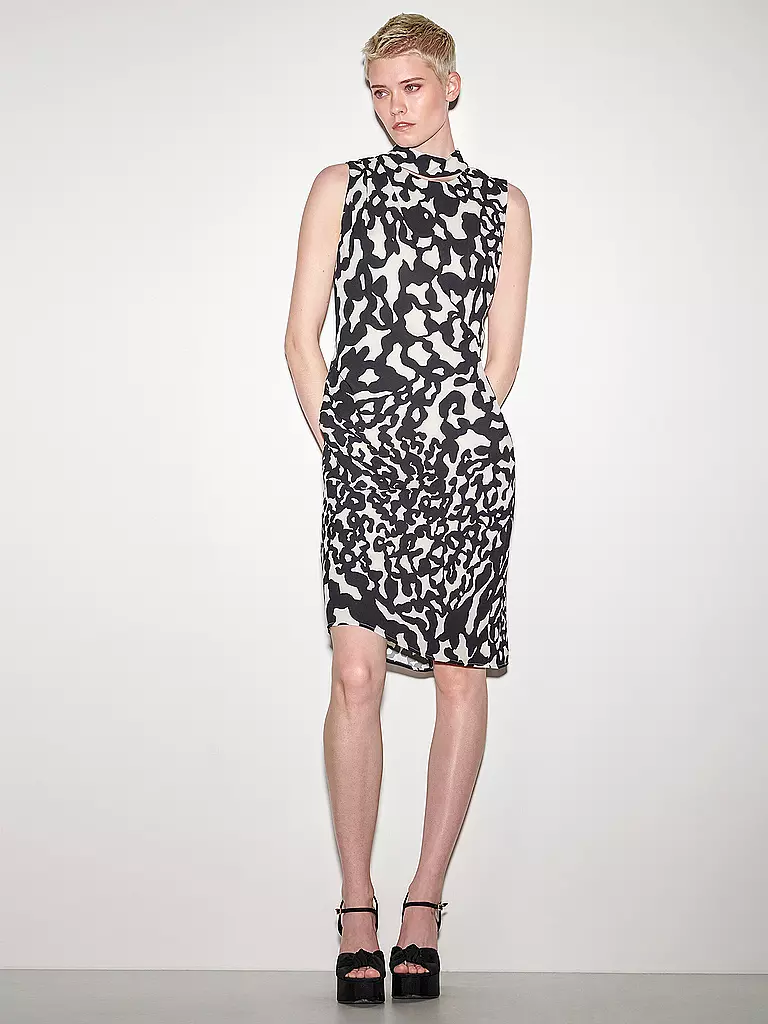 LUISA CERANO | Robe midi | schwarz