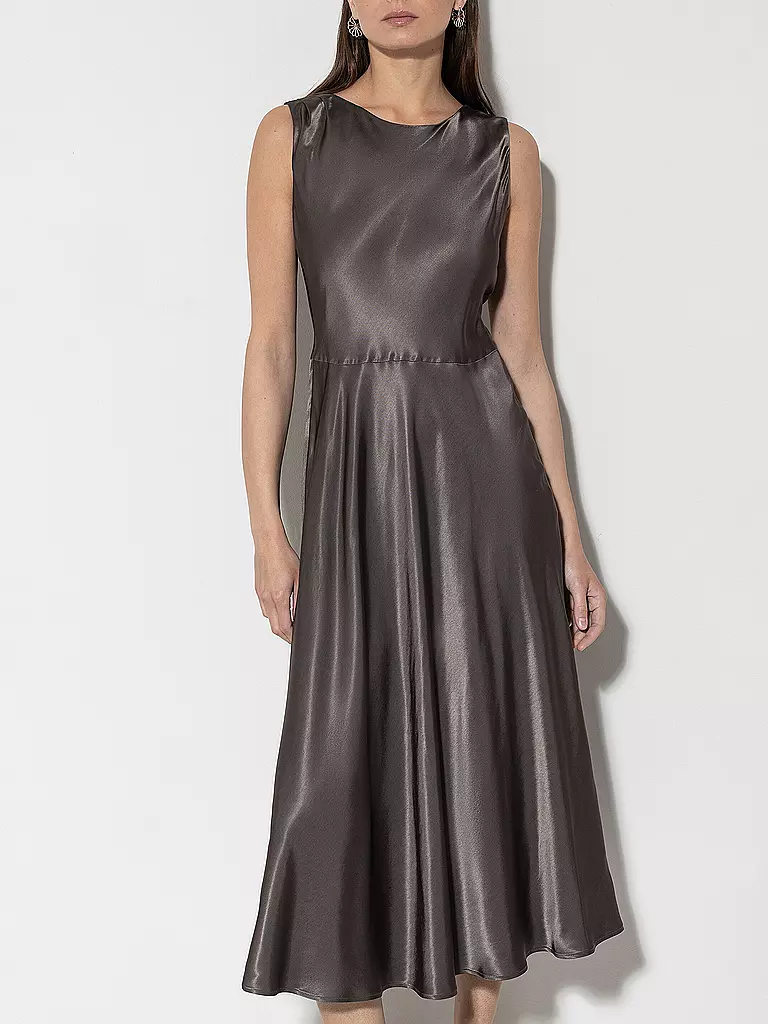 LUISA CERANO | Robe midi | hellbraun