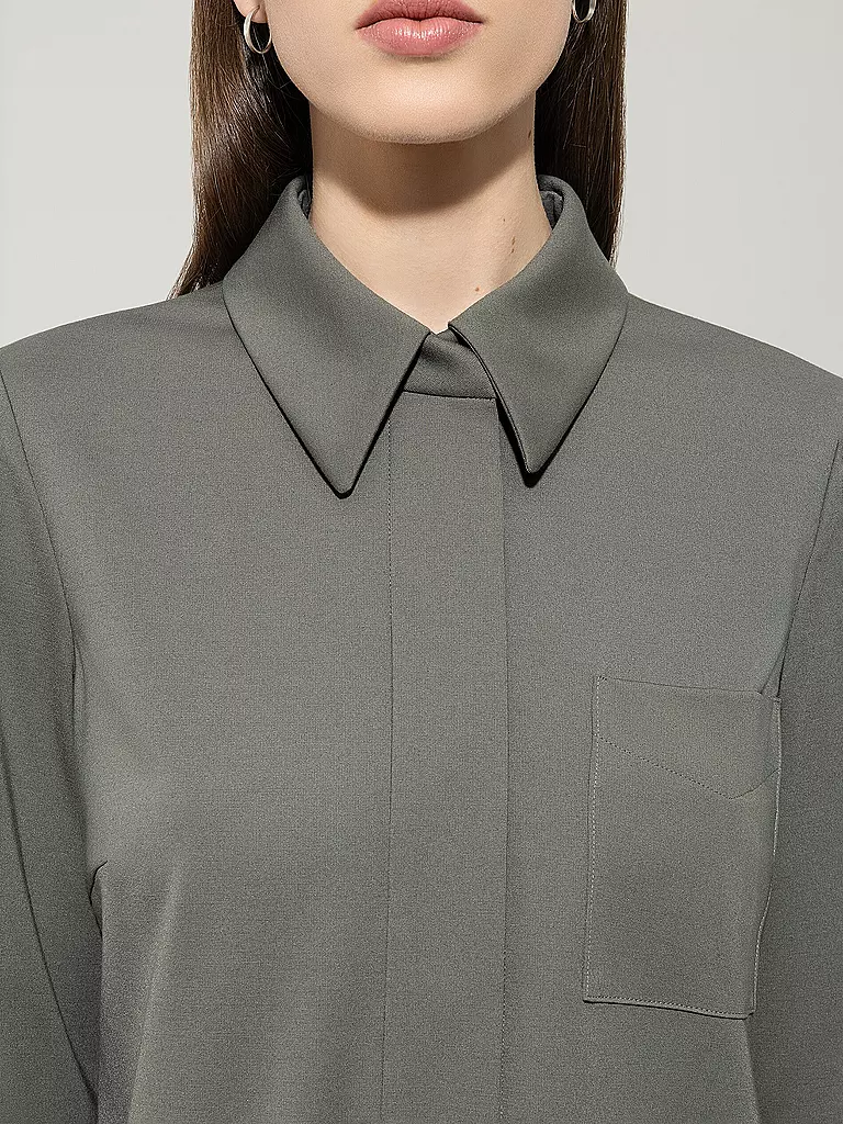 LUISA CERANO | Robe midi | Olive