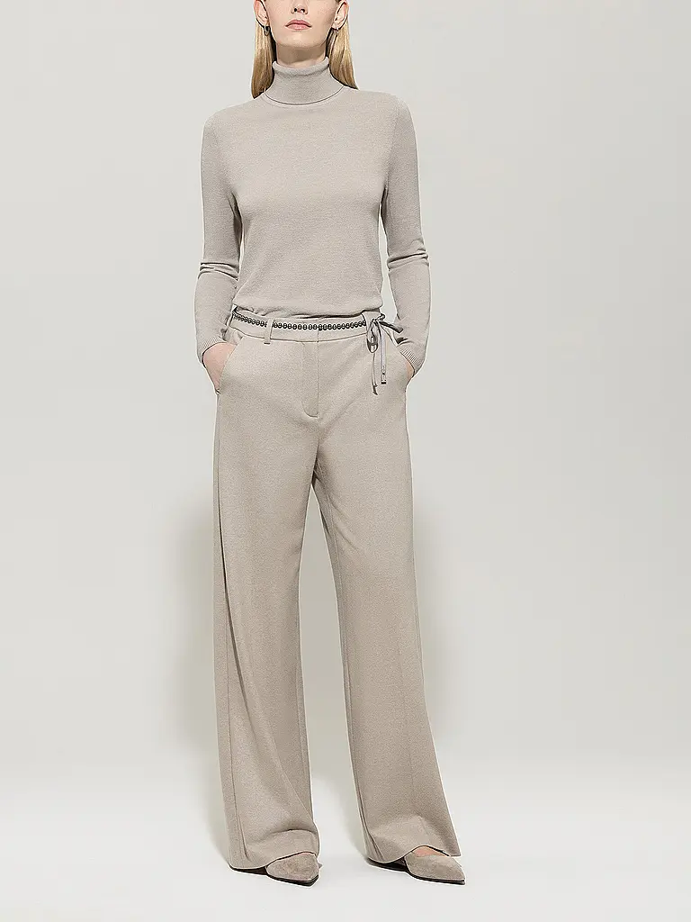 LUISA CERANO | Rollkragenpullover | beige