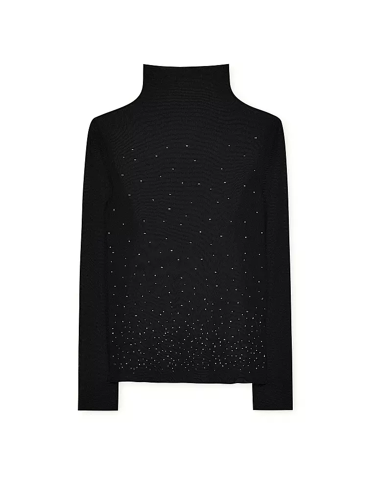 LUISA CERANO | Rollkragenshirt | Noir