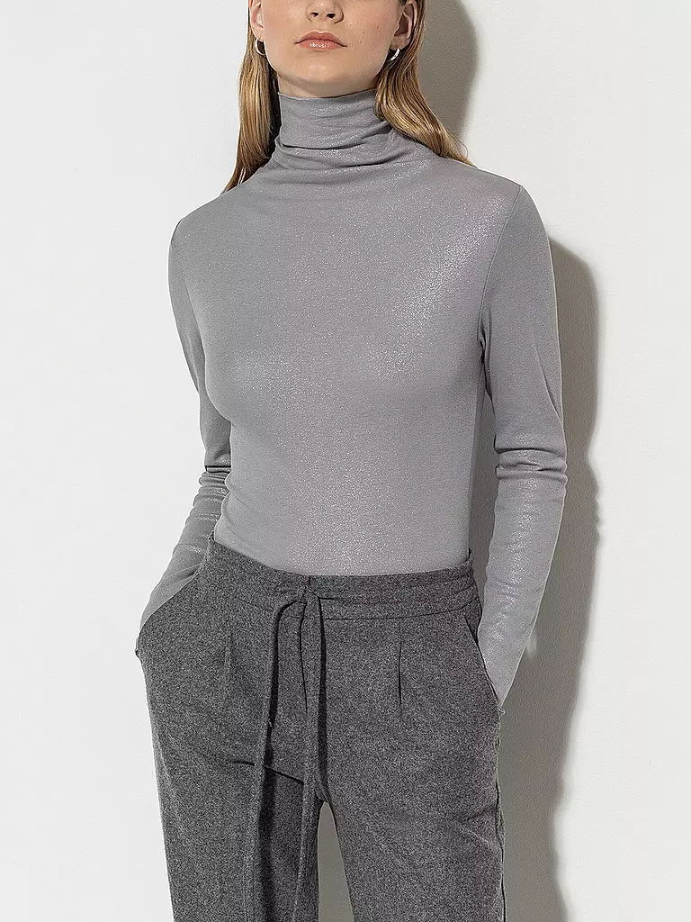 LUISA CERANO | Rollkragenshirt | Argent