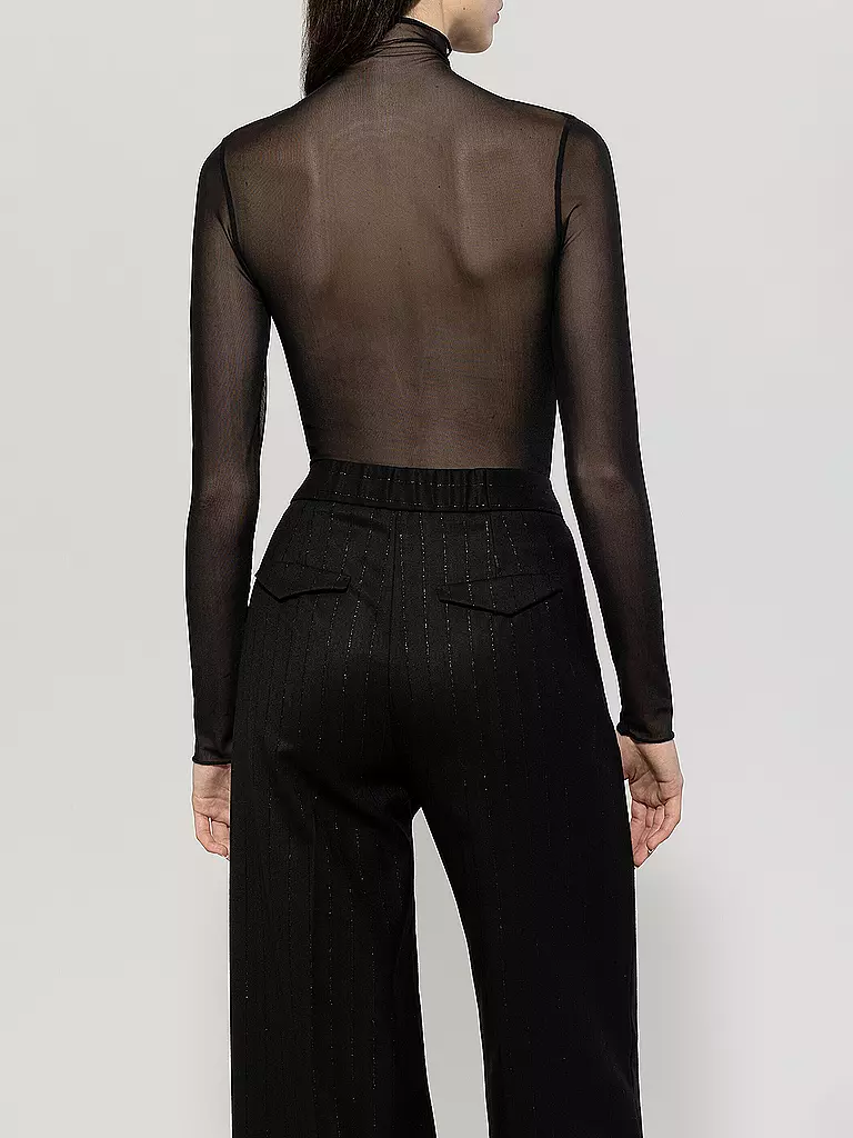 LUISA CERANO | Rollkragenshirt | Noir