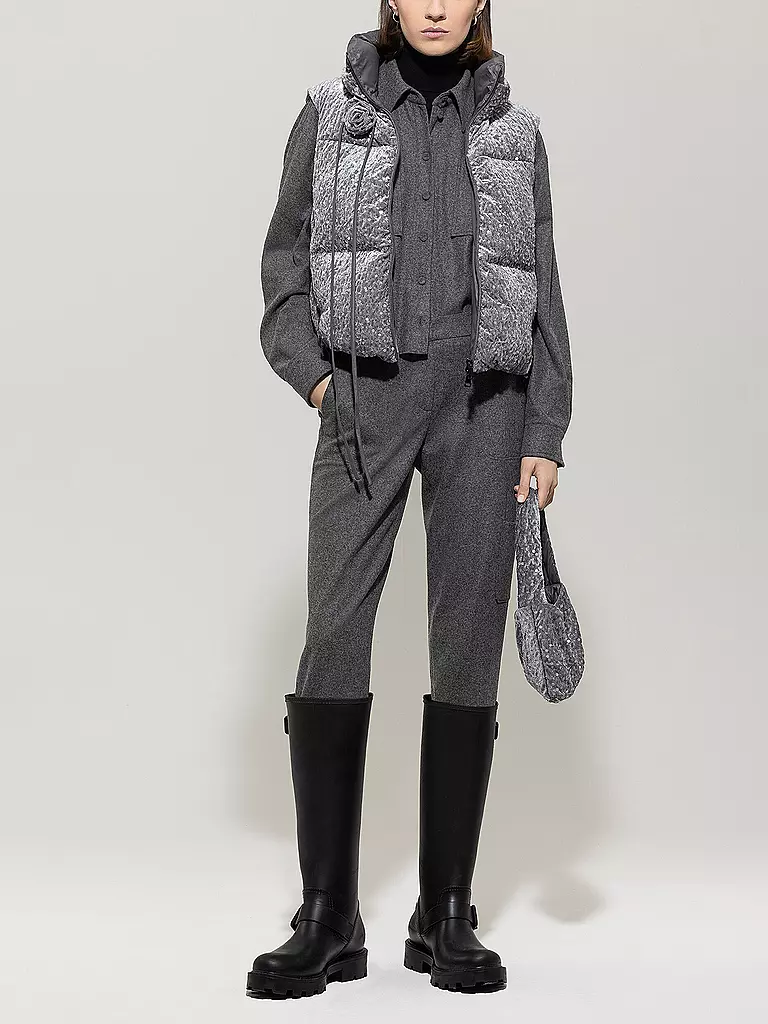 LUISA CERANO | Steppgilet | hellgrau