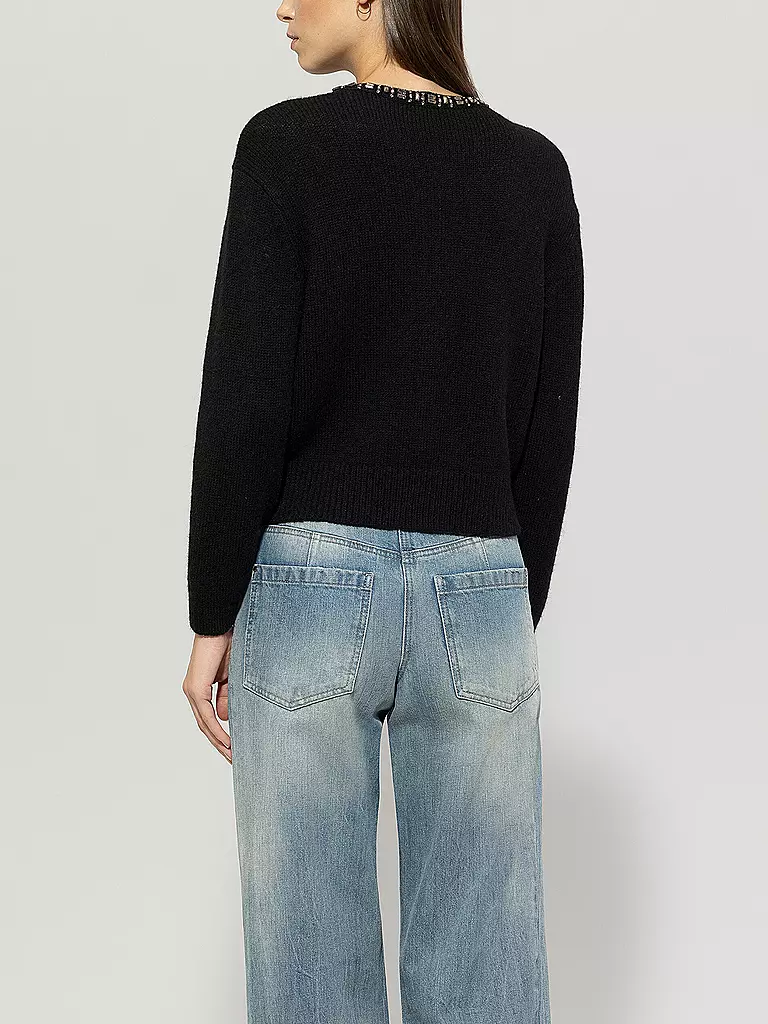 LUISA CERANO | Strickjacke  | Noir