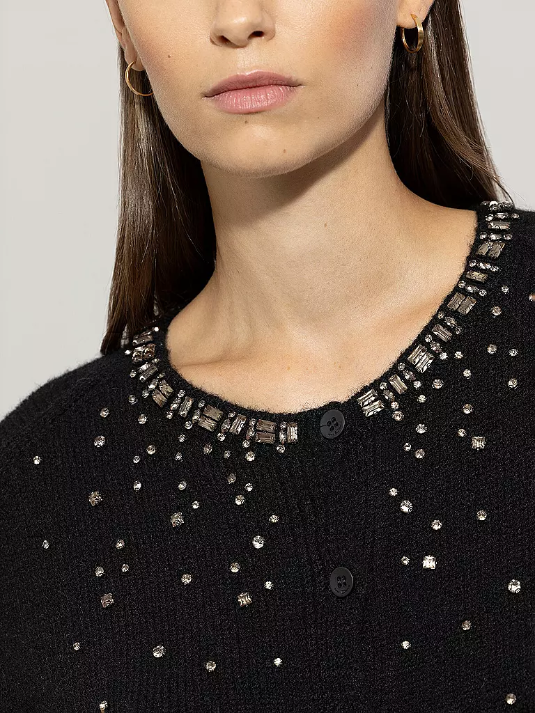 LUISA CERANO | Strickjacke  | Noir