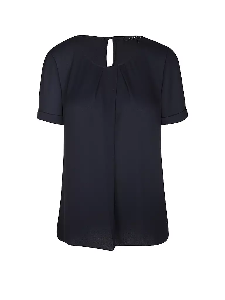 LUISA CERANO | T-shirt blouse | Bleu foncé