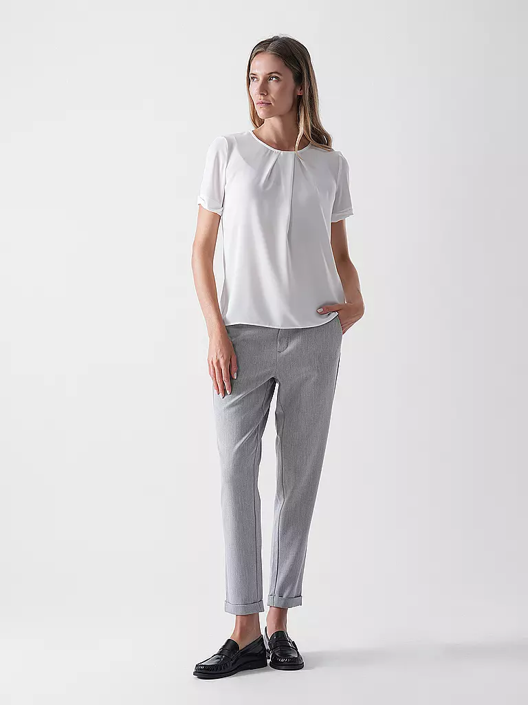 LUISA CERANO | T-shirt blouse | Blanc