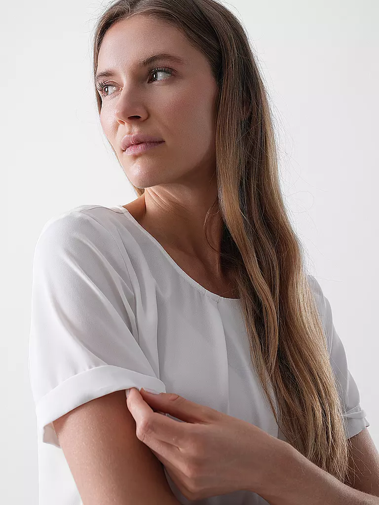 LUISA CERANO | T-shirt blouse | Blanc