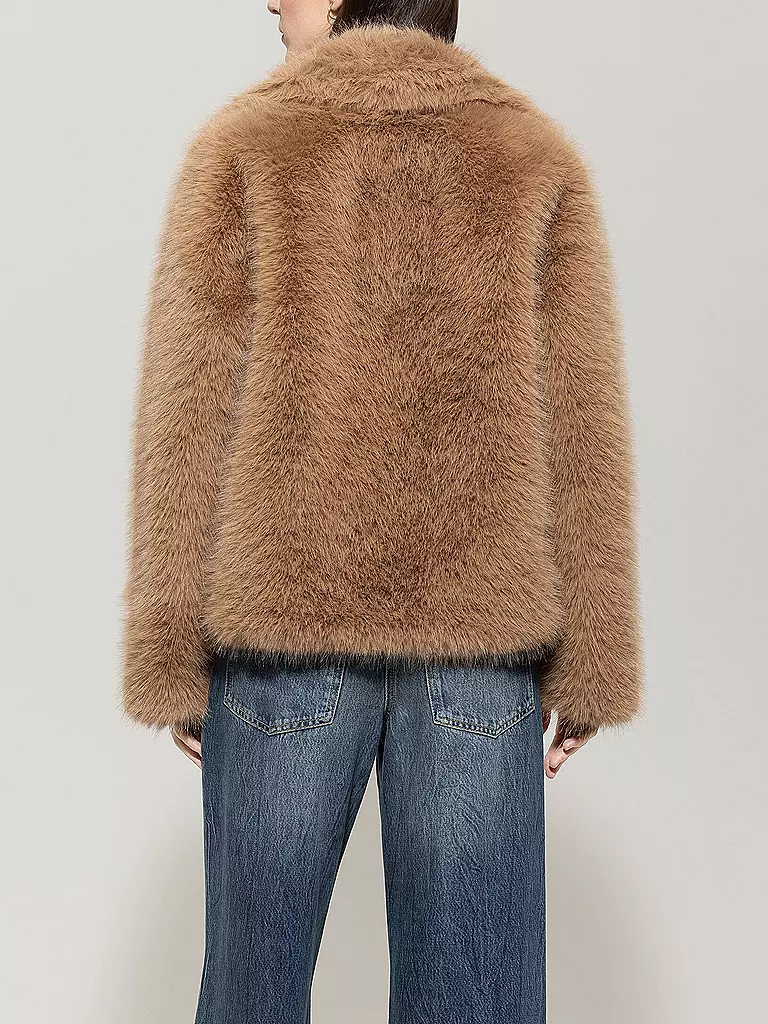 LUISA CERANO | Veste aspect fourrure | 