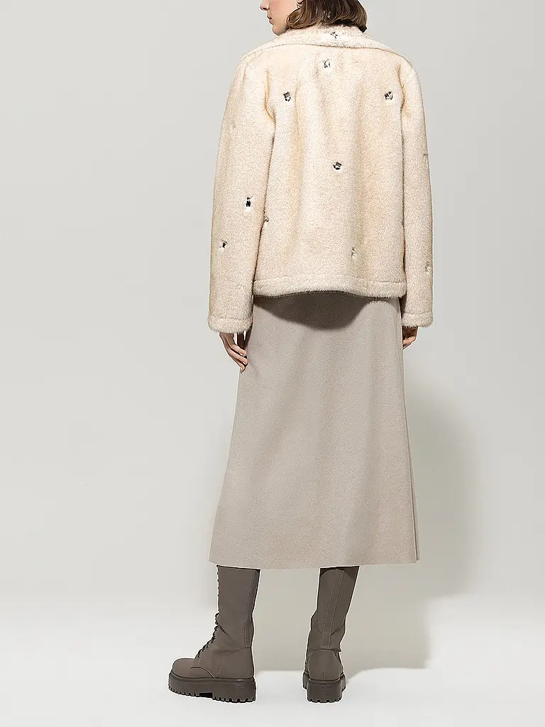 LUISA CERANO | Veste aspect fourrure | 