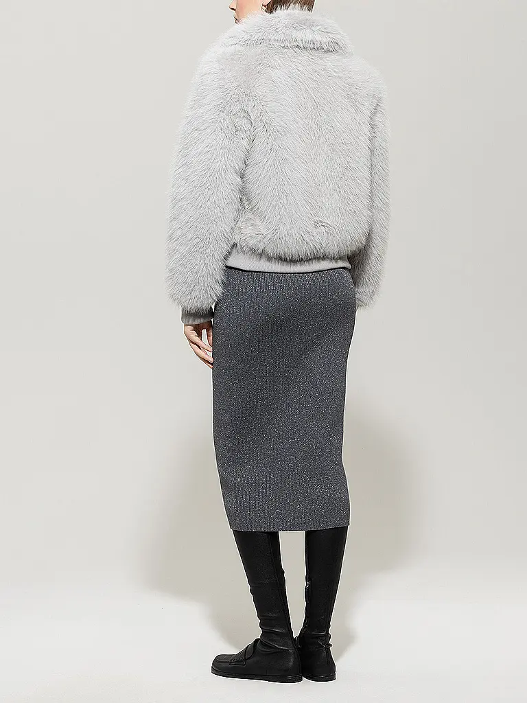 LUISA CERANO | Veste aspect fourrure | 