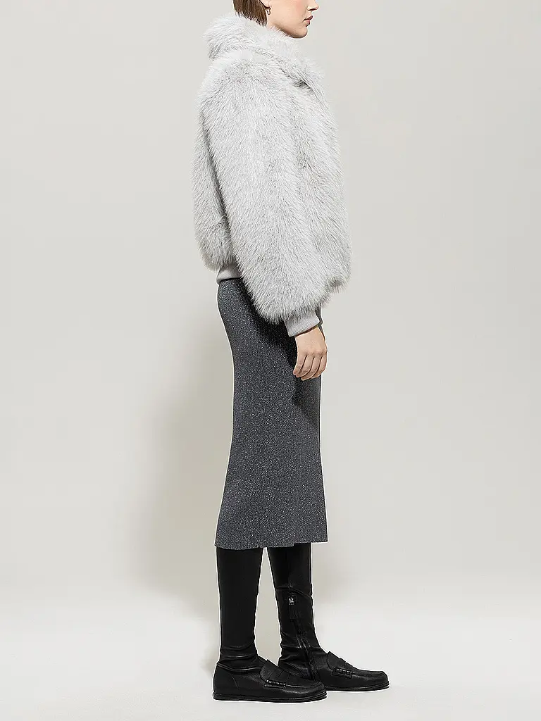 LUISA CERANO | Veste aspect fourrure | 