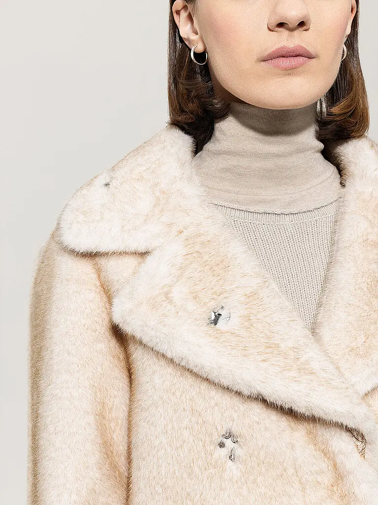 LUISA CERANO | Veste aspect fourrure | 
