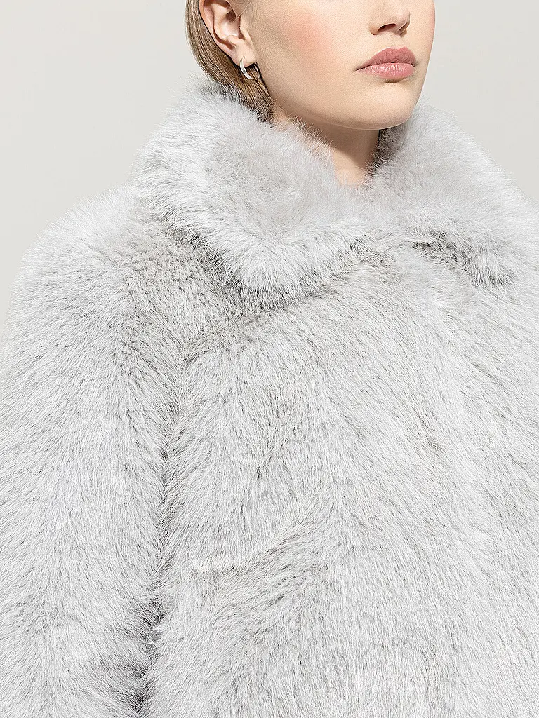 LUISA CERANO | Veste aspect fourrure | 
