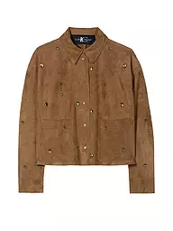 LUISA CERANO | Veste en cuir | Marron