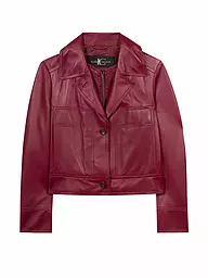 LUISA CERANO | Veste en cuir | Rouge