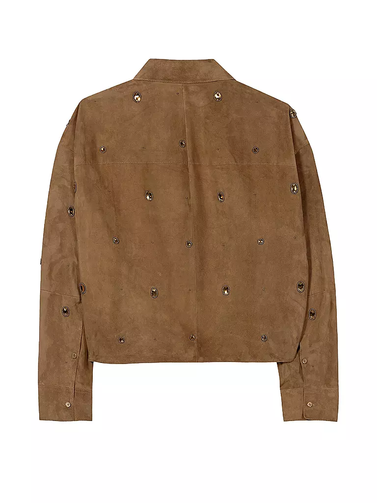 LUISA CERANO | Veste en cuir | braun