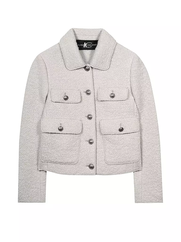 LUISA CERANO | Veste en laine | beige