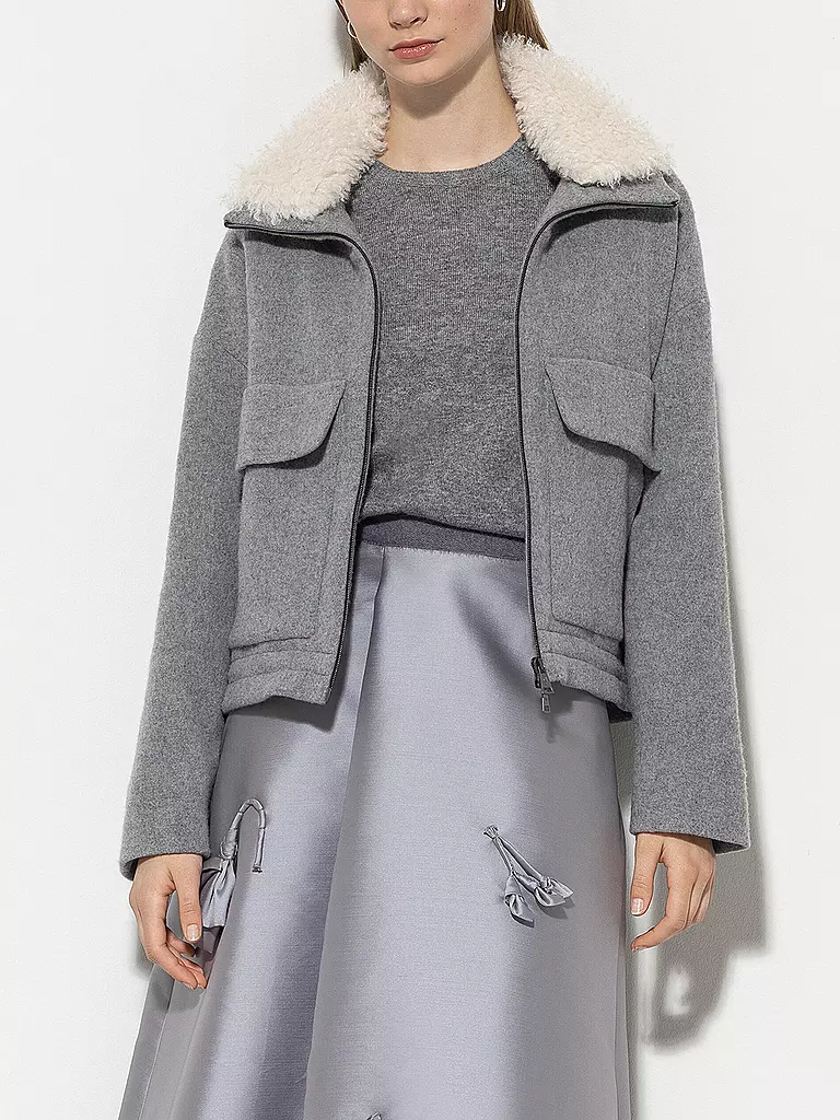 LUISA CERANO | Veste | grau