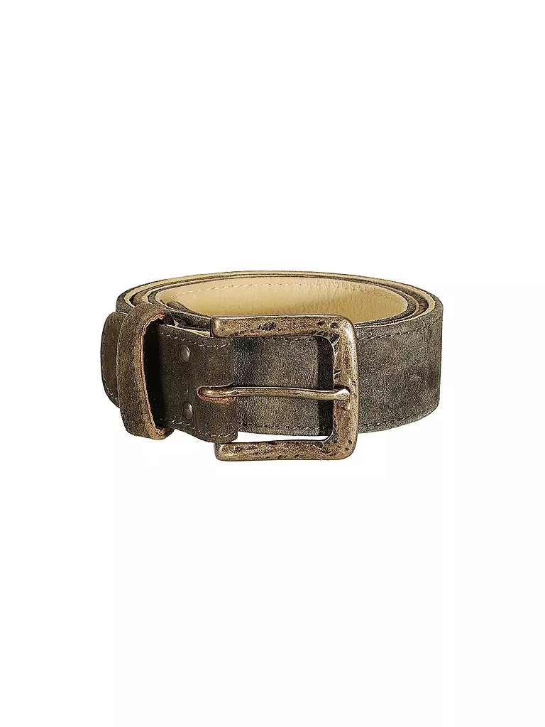 LUISE STEINER | Ceinture en cuir traditionnel RE 2 AM | Marron
