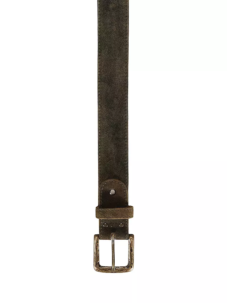 LUISE STEINER | Ceinture en cuir traditionnel RE 2 AM | Marron