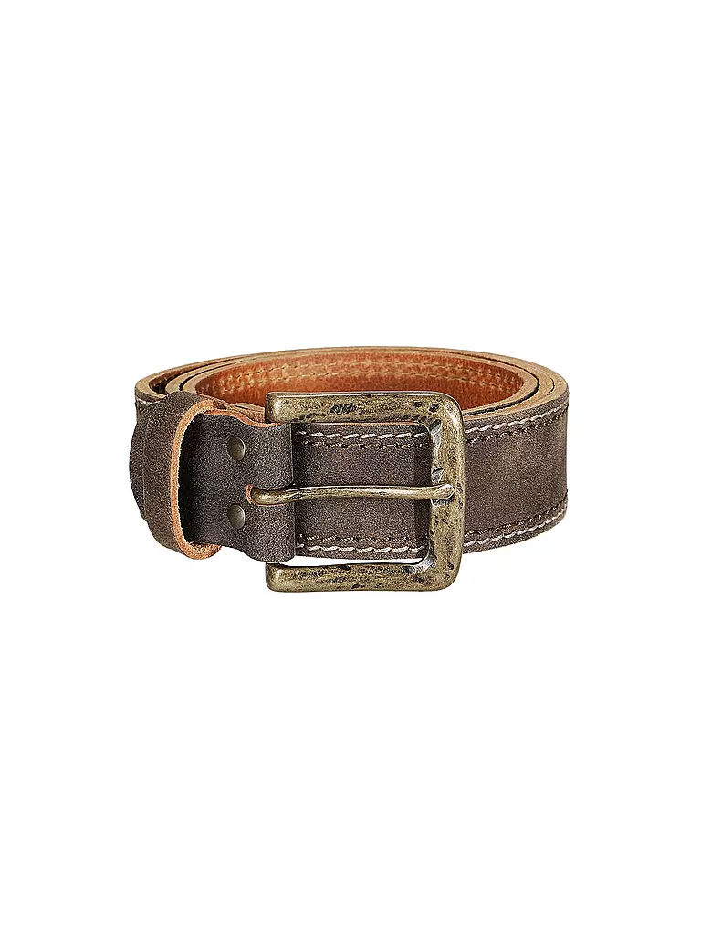 LUISE STEINER | Ceinture en cuir traditionnel TELFS AM | Marron