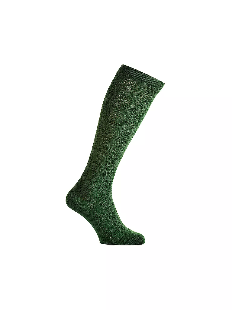 LUISE STEINER | Chaussettes hautes (courtes) vertes | Vert