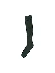 LUISE STEINER | Chaussettes hautes nature | Vert foncé