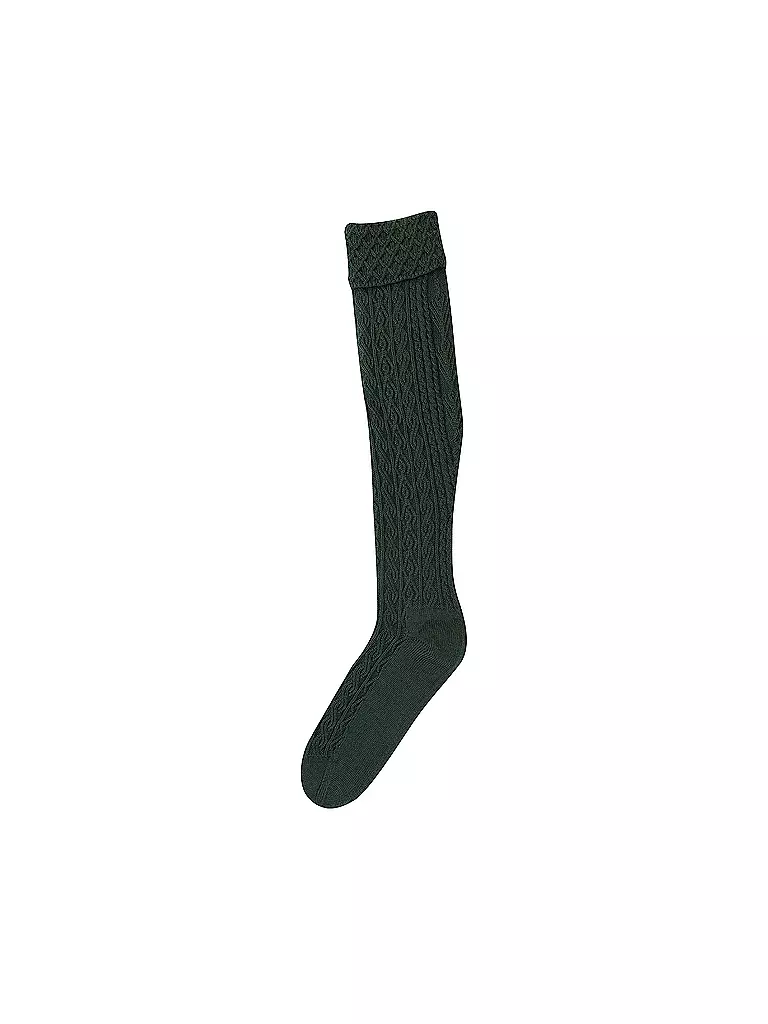 LUISE STEINER | Chaussettes hautes sapin | dunkelgrün