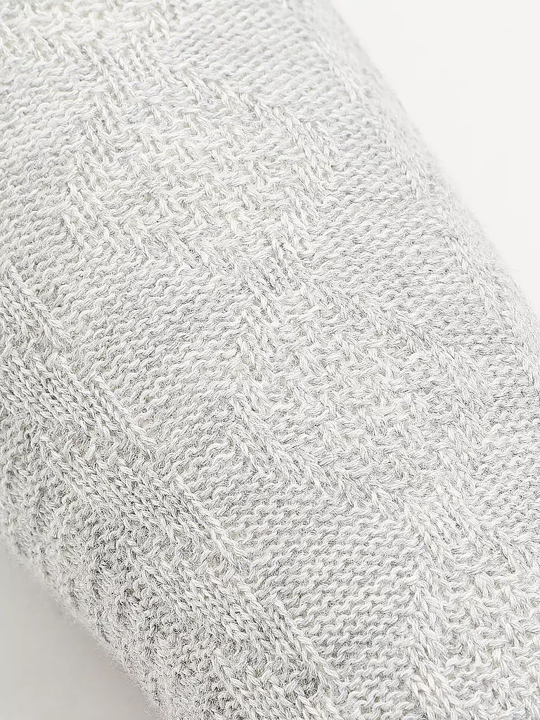 LUISE STEINER | Chaussettes hautes traditionnelles gris clair | Gris clair
