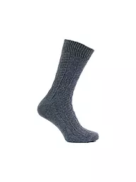 LUISE STEINER | Chaussettes traditionnelles bleu jean | Bleu