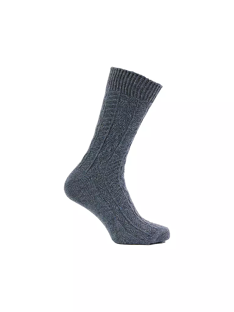 LUISE STEINER | Chaussettes traditionnelles bleu jean | blau