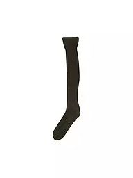 LUISE STEINER | Chaussettes traditionnelles en loden | Vert foncé