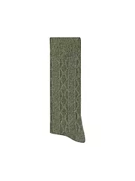 LUISE STEINER | Chaussettes traditionnelles bleu jean | Vert