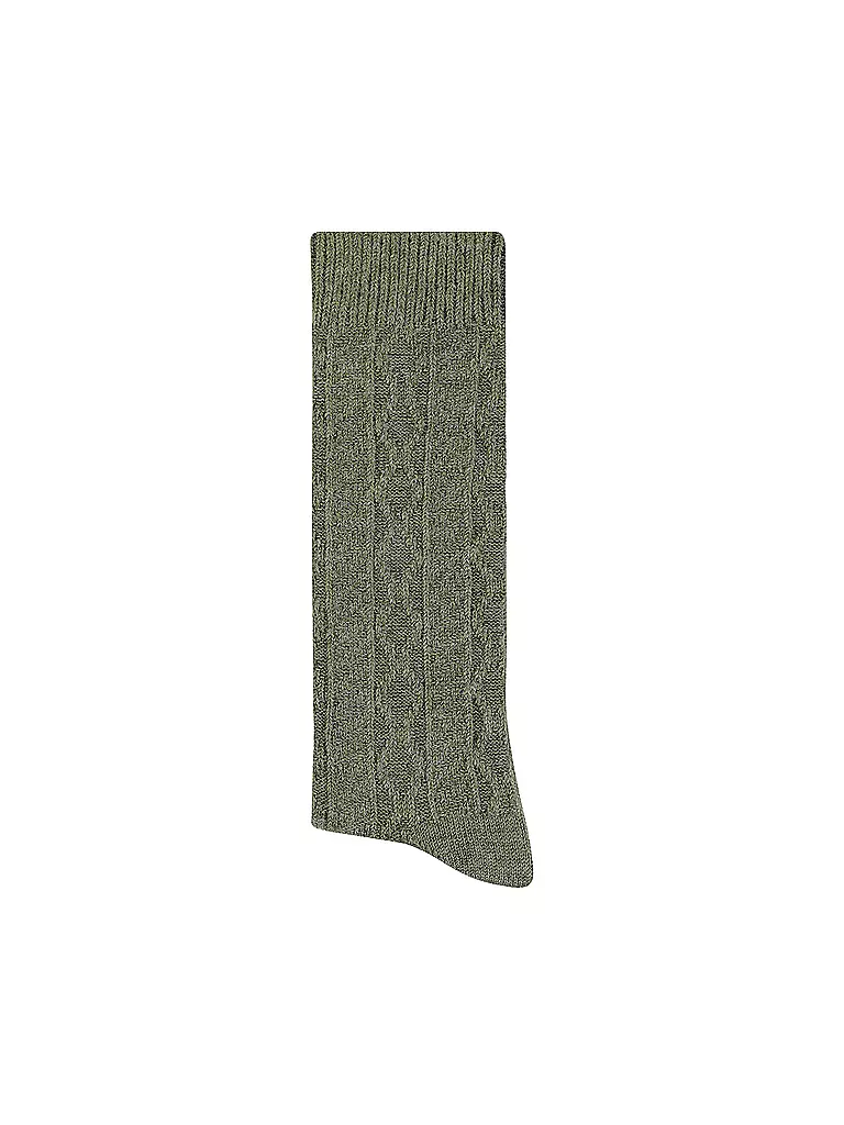 LUISE STEINER | Chaussettes traditionnelles en loden | grün