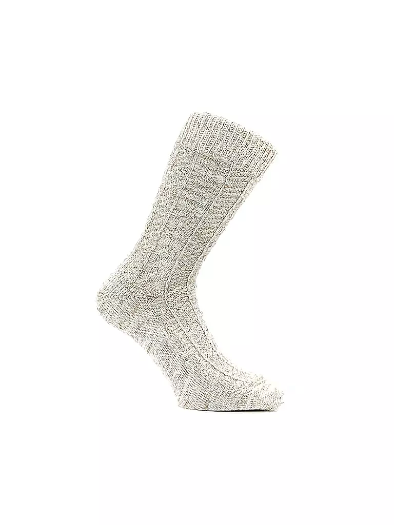 LUISE STEINER | Chaussettes traditionnelles nature | beige
