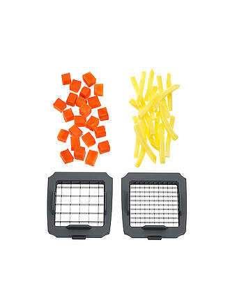 LURCH | Coupe-dés et bâtonnets gris pierre/blanc