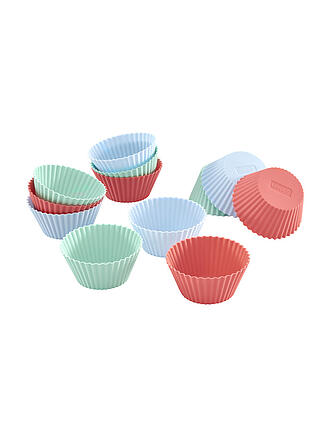 LURCH | Flexiform Moule à muffins Lot de 12 Couleurs Pastel
