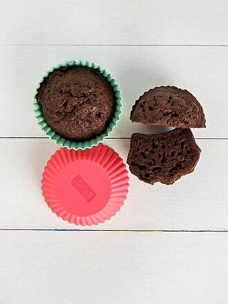 LURCH | Flexiform Moule à muffins Lot de 12 Couleurs Pastel