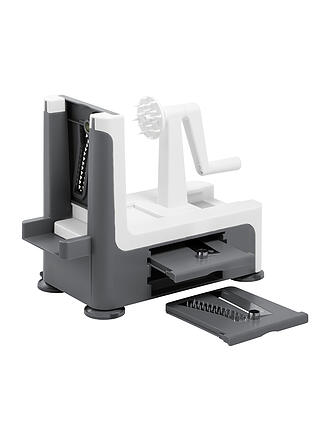 LURCH | Coupe-légumes spirale gris pierre/blanc