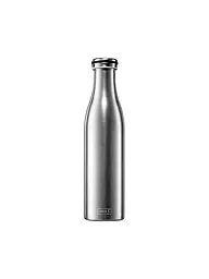 LURCH | Bouteille isotherme - Bouteille thermos en acier inoxydable 0,75 l | Argent