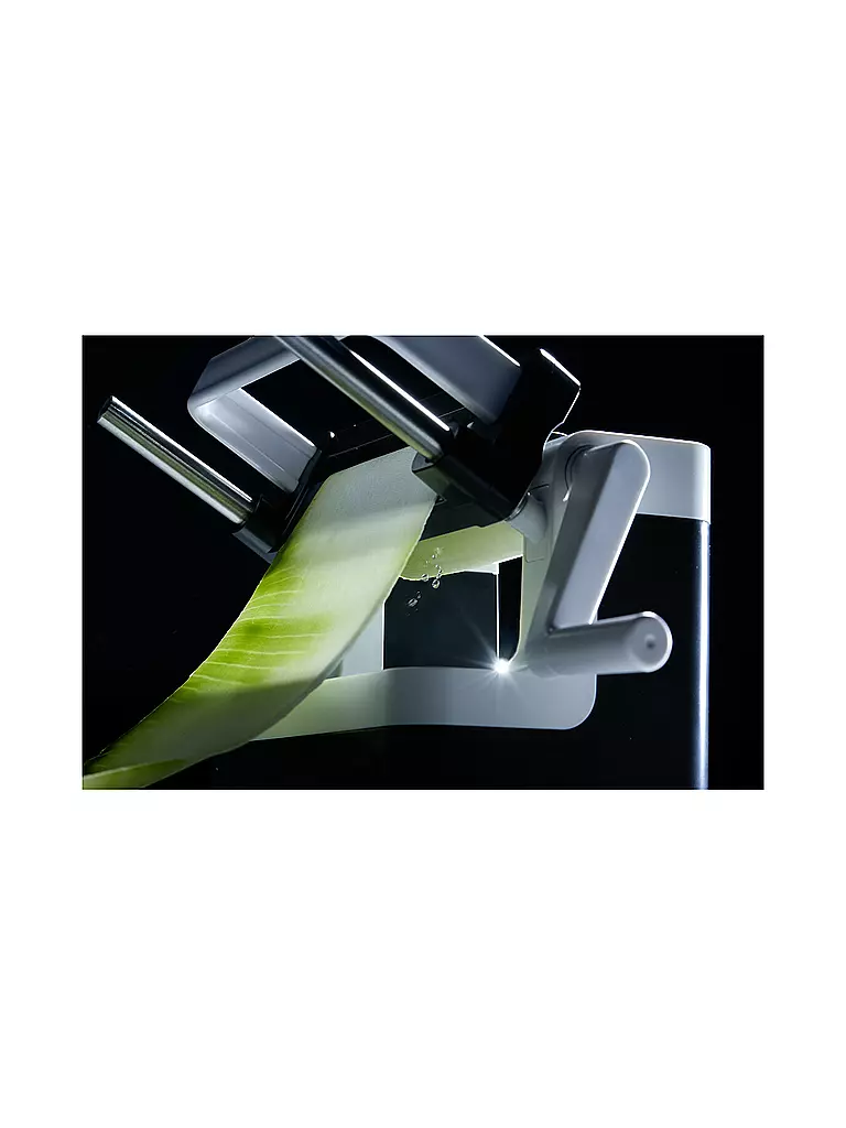 LURCH | Coupe-légumes en spirales Catto gris fer/blanc | Blanc