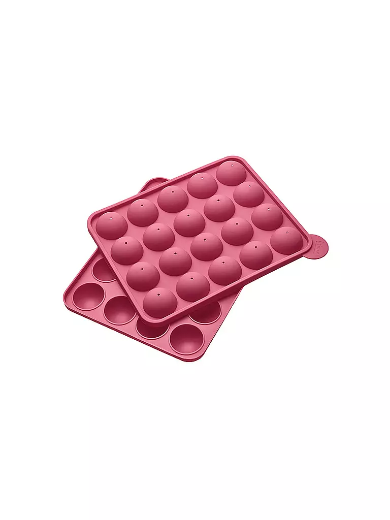 LURCH | Flexiform Cake Pops 20fach Barbe à papa | Rose vif