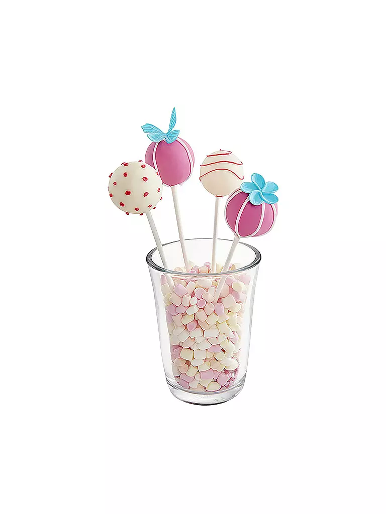 LURCH | Flexiform Cake Pops 20fach Barbe à papa | Rose vif