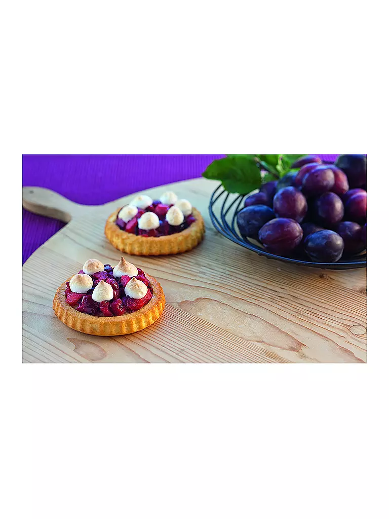 LURCH | Flexiform Moule à tartelette, lot de 6, couleurs pastel mélangées | Multicolore