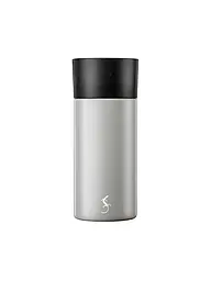 LURCH | Gobelet isotherme 360° en acier inoxydable 0,3l Noir | Gris clair