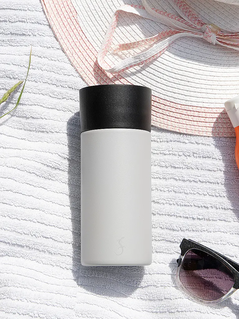 LURCH | Gobelet isotherme 360° en acier inoxydable 0,3l Jura-Grey | hellgrau