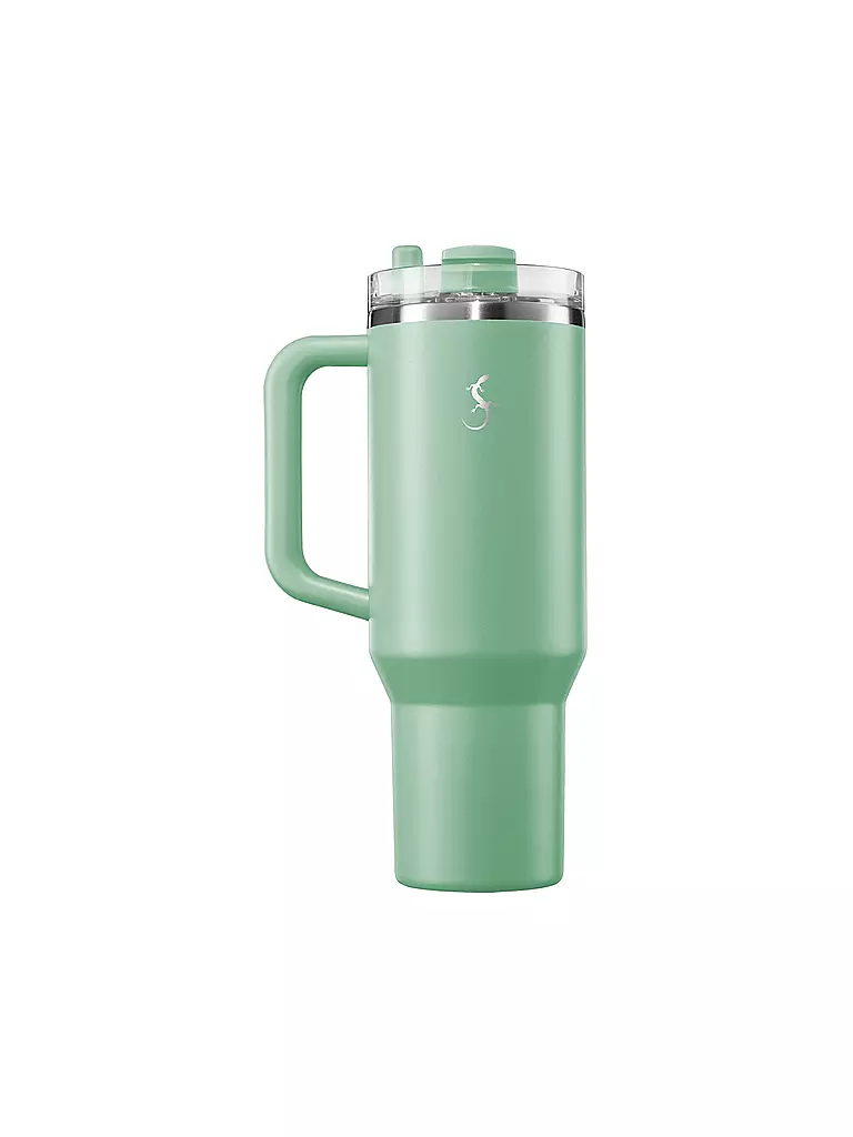 LURCH | Gobelet isotherme avec paille 1,2 l Salvia | Vert clair